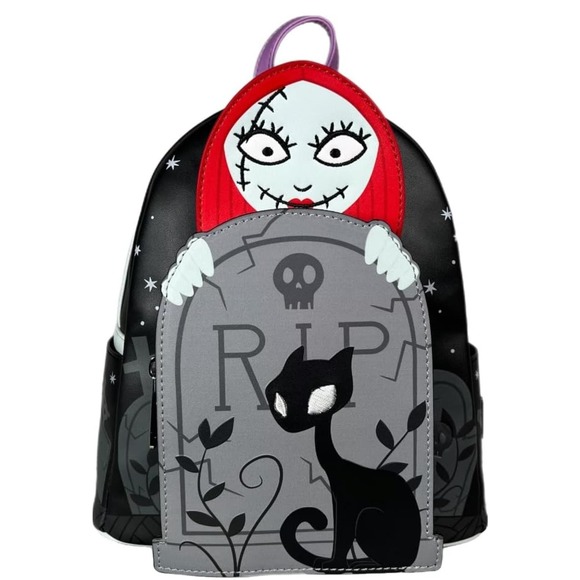 Loungefly Nightmare Before Christmas Sally Cemetery Glow Mini Backpack - Picture 1 of 10